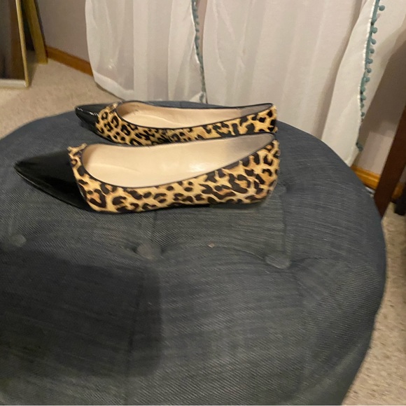 Cole Haan | Shoes | Cole Haan Animal Print Flats | Poshmark
